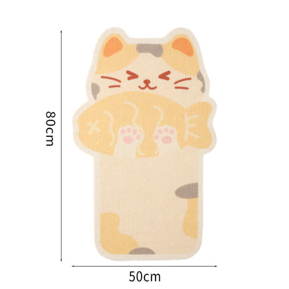 Vertical Wall Sticker Cat Scratch Board Cartoon Christmas Tree Carrot Polyester anti Cat Scratch Sofa Protection Pet Supplier